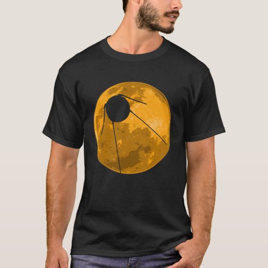 Satellitenmond T-Shirt (Vorderseite)