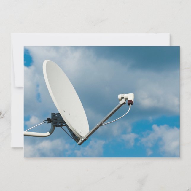 Satellitenschüssel (Vorderseite)