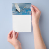 Satellitenschüssel Flyer (Handgriff)