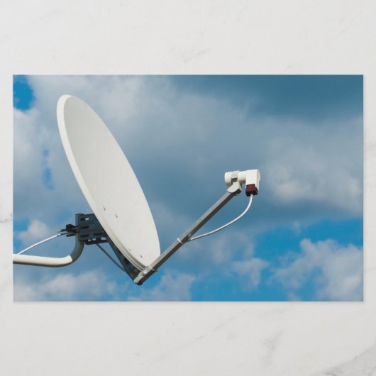 Satellitenschüssel Flyer (Vorne)