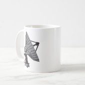Satellitenschüssel Kaffeetasse (Vorderseite Links)