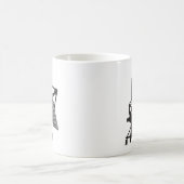 Satellitenschüssel Kaffeetasse (Mittel)