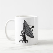Satellitenschüssel Kaffeetasse (Links)