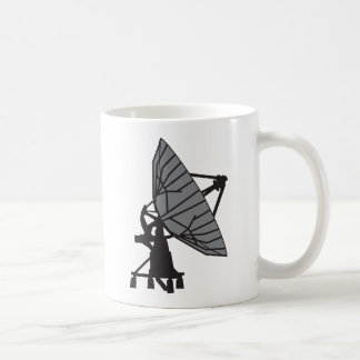 Satellitenschüssel Kaffeetasse