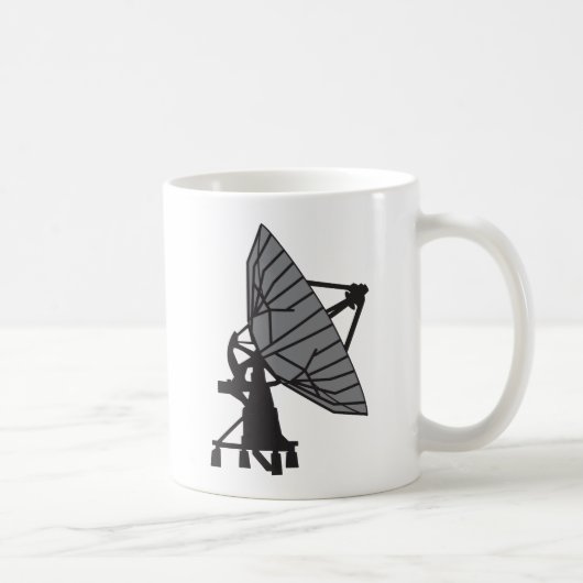 Satellitenschüssel Kaffeetasse (Rechts)