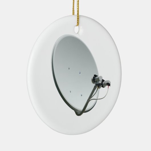 Satellitenschüssel Keramik Ornament (Rechts)