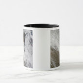 Satellitensicht auf Schnee und Kälte Tasse (Zentrum)