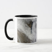 Satellitensicht auf Schnee und Kälte Tasse (Links)