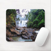 Sathodi Falls, Uttar Kannada, Indien Mousepad (Mit Mouse)