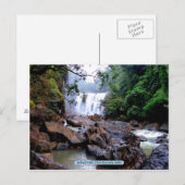 Sathodi Falls, Uttar Kannada, Indien Postkarte (Vorne/Hinten)