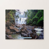 Sathodi Falls, Uttar Kannada, Indien Puzzle (Horizontal)