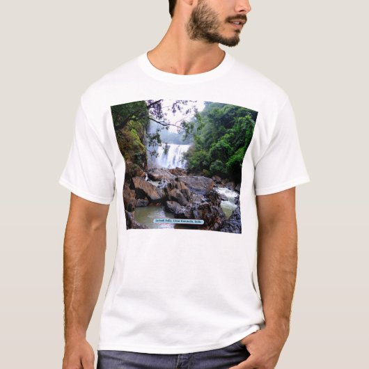 Sathodi Falls, Uttar Kannada, Indien T-Shirt (Vorderseite)