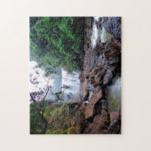 Sathodi fällt Kali Fluss Indien. Puzzle (Vertikal)