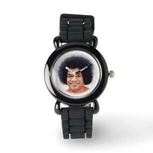 Sathya Sai Baba-Edelstahluhr Armbanduhr