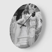 Sathya Sai Baba Round Large Wall Clock Große Wanduhr (Winkel)