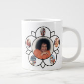 Sathya Sai Kuchen-riesige Tasse mit Sarva Dharma (Rechts)