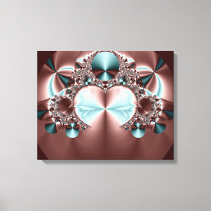 Satin-Blätter wickelten Leinwand ein