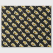 Satin-Blume Geschenkpapier (Flach)