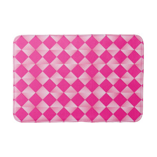Satin Diamonds - fuchsienrosa Badematte