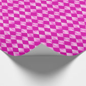 Satin Diamonds - Orchid & magenta Geschenkpapier (Ecke)