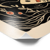 Satin Foto Paper Pisces Celestial Zodiac (Ecke)