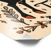 Satin Foto Paper Taurus Celestial Zodiac (Ecke)