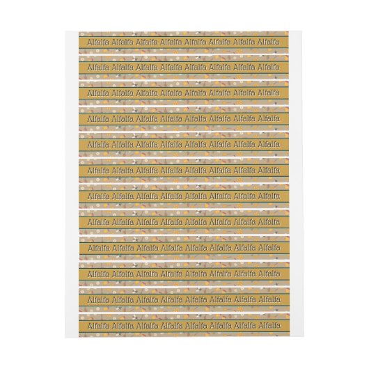 Satin Gold Honey Jar Security Lid Label (Bogen)