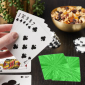 Satin- Green Spielkarten (In Situ)