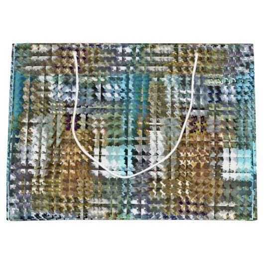 Satin Quilt Binder Große Geschenktüte (Vorderseite)