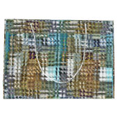 Satin Quilt Binder Große Geschenktüte (Rückseite)