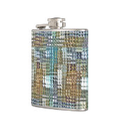 Satin Quilt Flachmann (Links)