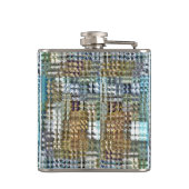 Satin Quilt Flachmann (Rückseite)