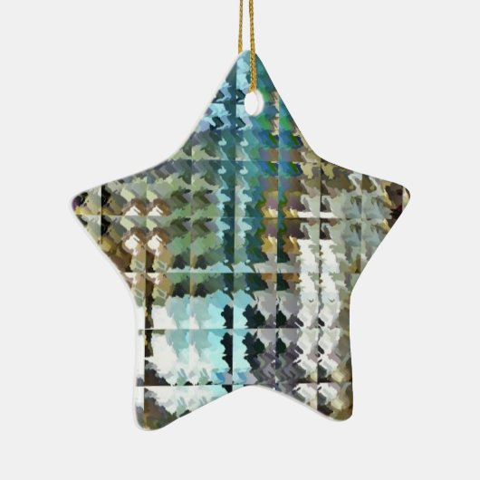 Satin Quilt   Keramik Ornament (Rechts)