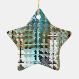 Satin Quilt   Keramik Ornament