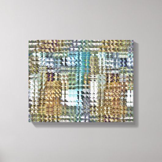 Satin Quilt Leinwanddruck (Vorderseite)