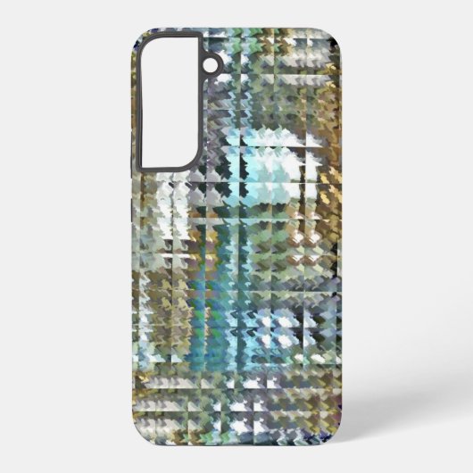 Satin Quilt Samsung Galaxy Hülle (Rückseite)