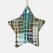 Satin-Quiltierung Keramik Ornament (Rechts)