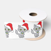 Satin Ribbon/Santa Kitty Satinband (Spule)