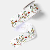 Satin Ribbon/Snowmen Satinband (Rückseite)
