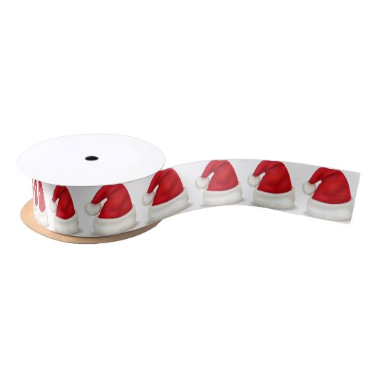 Satin Ribbon/Weihnachtsmannmützen Satinband (Spule)
