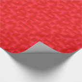 Satin Ribbons - Dunkelrot Geschenkpapier (Ecke)