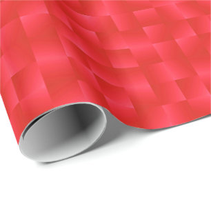 Satin Ribbons - Dunkelrot Geschenkpapier