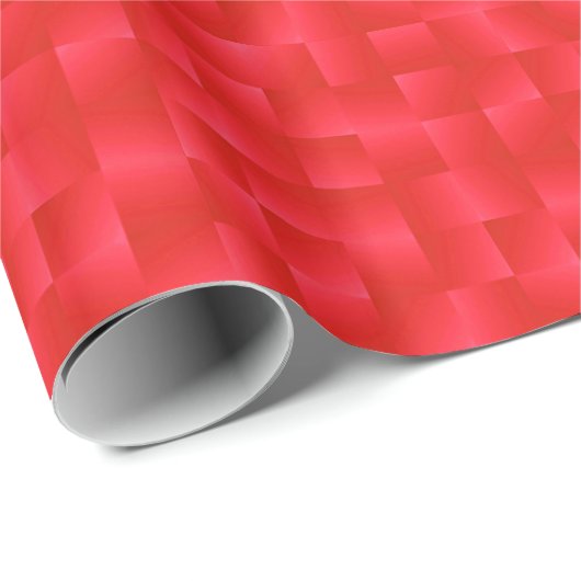 Satin Ribbons - Dunkelrot Geschenkpapier (Rolleneckpunkt)