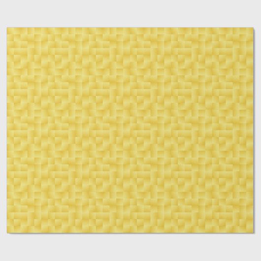 Satin Ribbons - Senfgold Geschenkpapier (Flach)