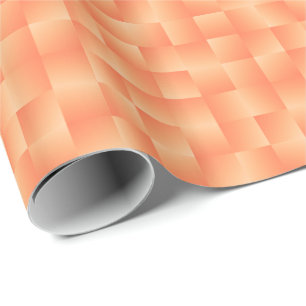 Satin Ribbons - Sherbet orange Geschenkpapier