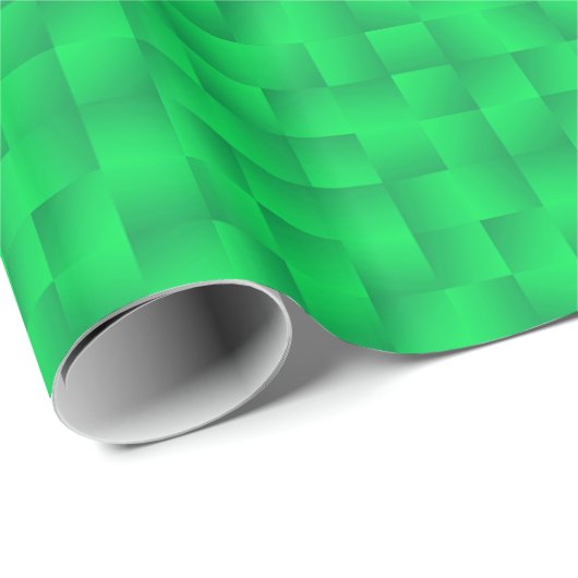 Satin Ribbons - Smarald Green Geschenkpapier (Rolleneckpunkt)