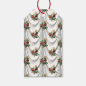 Satin-Rose-Geschenketiketten Geschenkanhänger (Vorderseite)