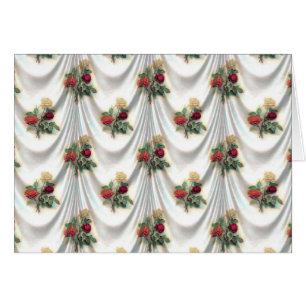 Satin-Rose-Grußkarte