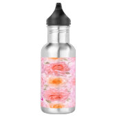 Satin Roses Personalized Water Bottle Edelstahlflasche (Rechts)