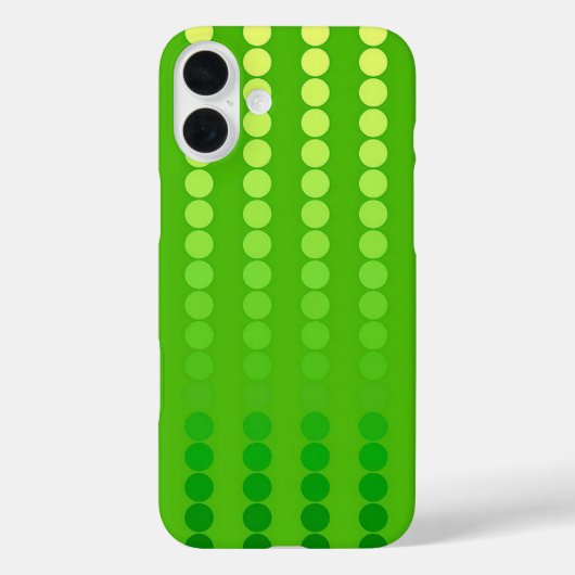 Satindots - Kalkgrün Case-Mate iPhone Hülle (Rückseite)